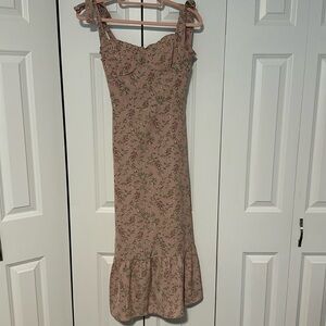 Only worn once! O.P.T dress with corset detail and adjustable straps